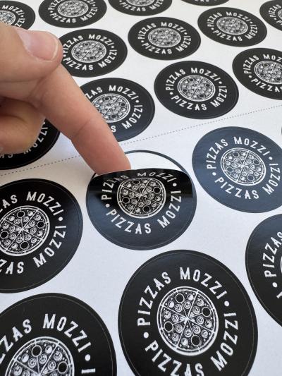 Impresión láser con corte en plotter