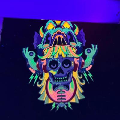 Impresión DTF textil fluo
