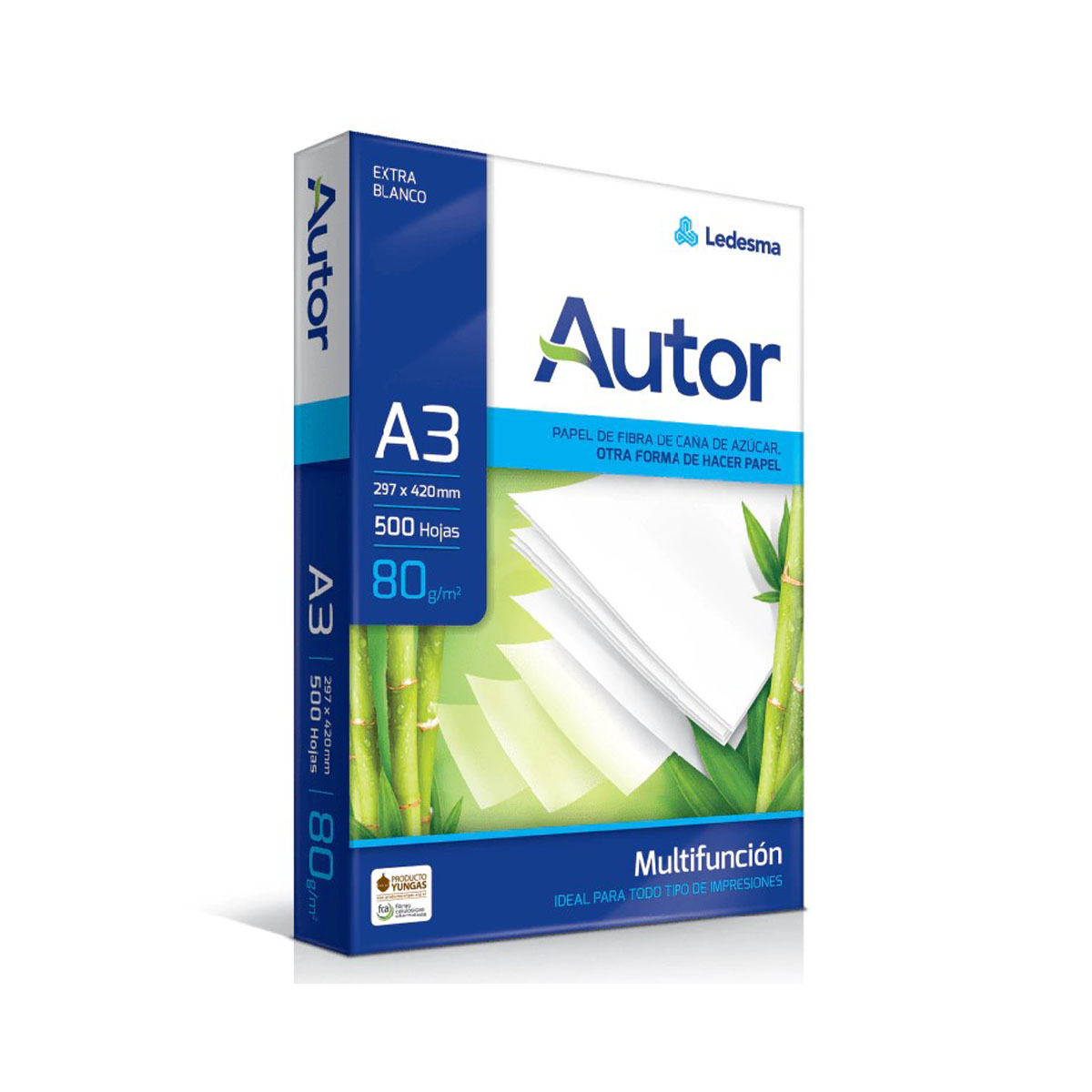resma Autor obra 80g A3