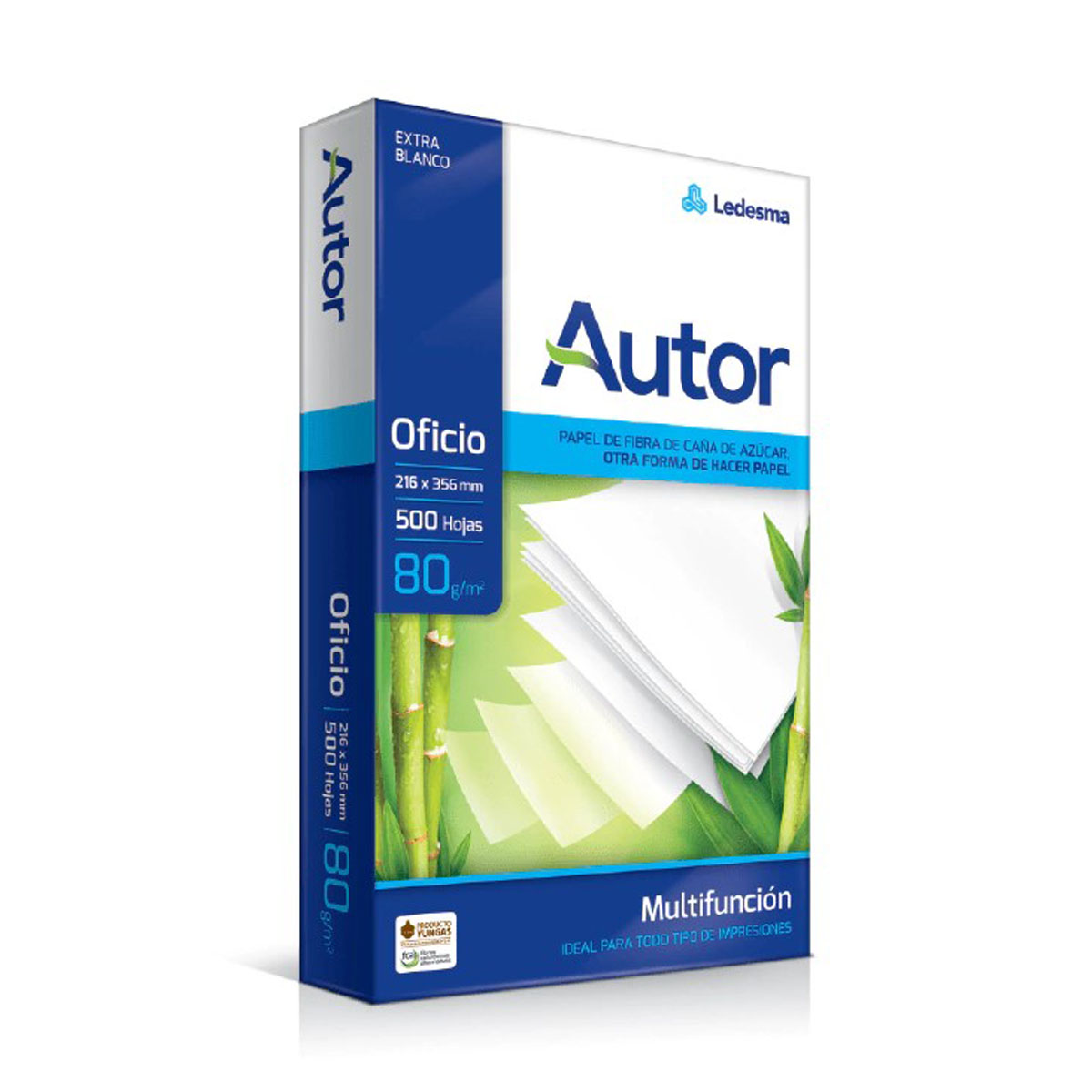 resma Autor obra 80g oficio